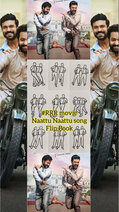 naatu naatu song status | dance flipbook | janani song | Jr ntr | RRR movie #shorts #RRR #janani