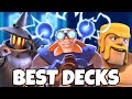 The BEST 10 Decks to Reach 10,000 Trophies