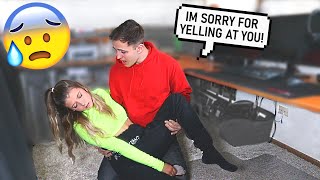 Starting An Argument And Then Passing Out Into My Boyfriends Arms! *Cute Reaction*