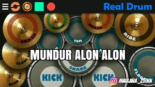 Download lagu DJ MUNDUR ALON ALON COVER REAL DRUM