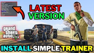 HOW TO INSTALL SIMPLE TRAINER IN GTA 5 | LATEST VERSION | STEP BY STEP | TECHNICAL SHAMEER |