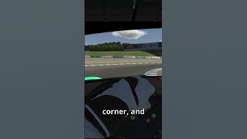 Why you need reference points to go fast in sim racing #shorts