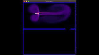 Eulerian fluid simulation in Rust (fulid density)