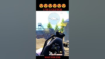 1 VS 2 CLUTCH WITH FAST REFLEX⚡😍 IN BGMI SHORT VIDEO #short #youtubeshort #shorts #pubgm #shortvideo