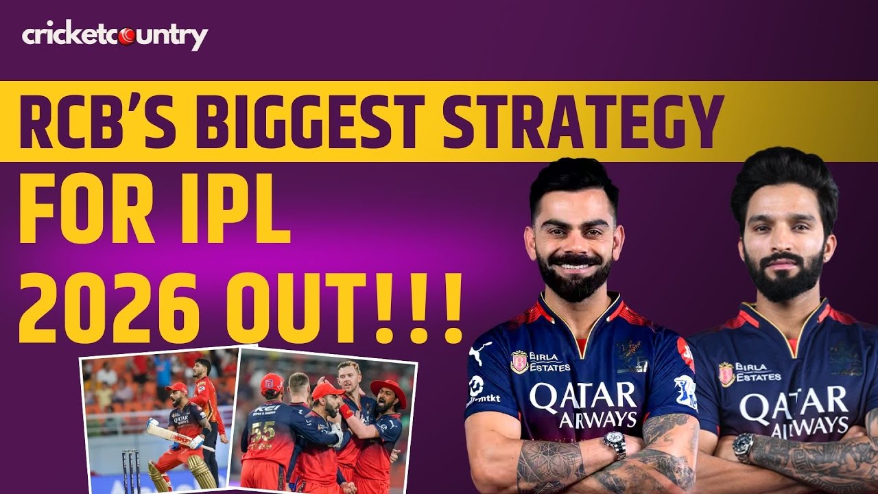 RCB’s Biggest Strategy for IPL 2026 OUT! | Royal Challengers Bangalore Mega Plan Explained