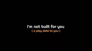 Download Lagu mentahan lirik lagu ~ Play Date X Build A Bitch... Mashup