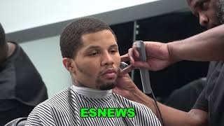 Gervonta Davis Ari & Robert Easter At The Barber Shop In Bmore EsNews Boxing