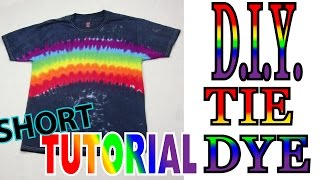 Howdy! i'm daniel, with roslyn rags. in this tutorial i show how to
tie dye a midnight rainbow design onto 100% cotton shirt. the shirt
has been soaked ...