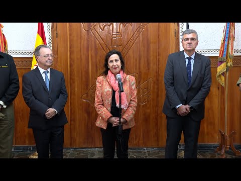 Así ha sido la visita de la Ministra de Defensa a Ceuta