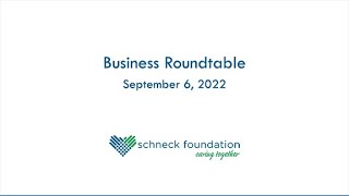 Schneck Foundation - Business Roundtable WellLife by Schneck