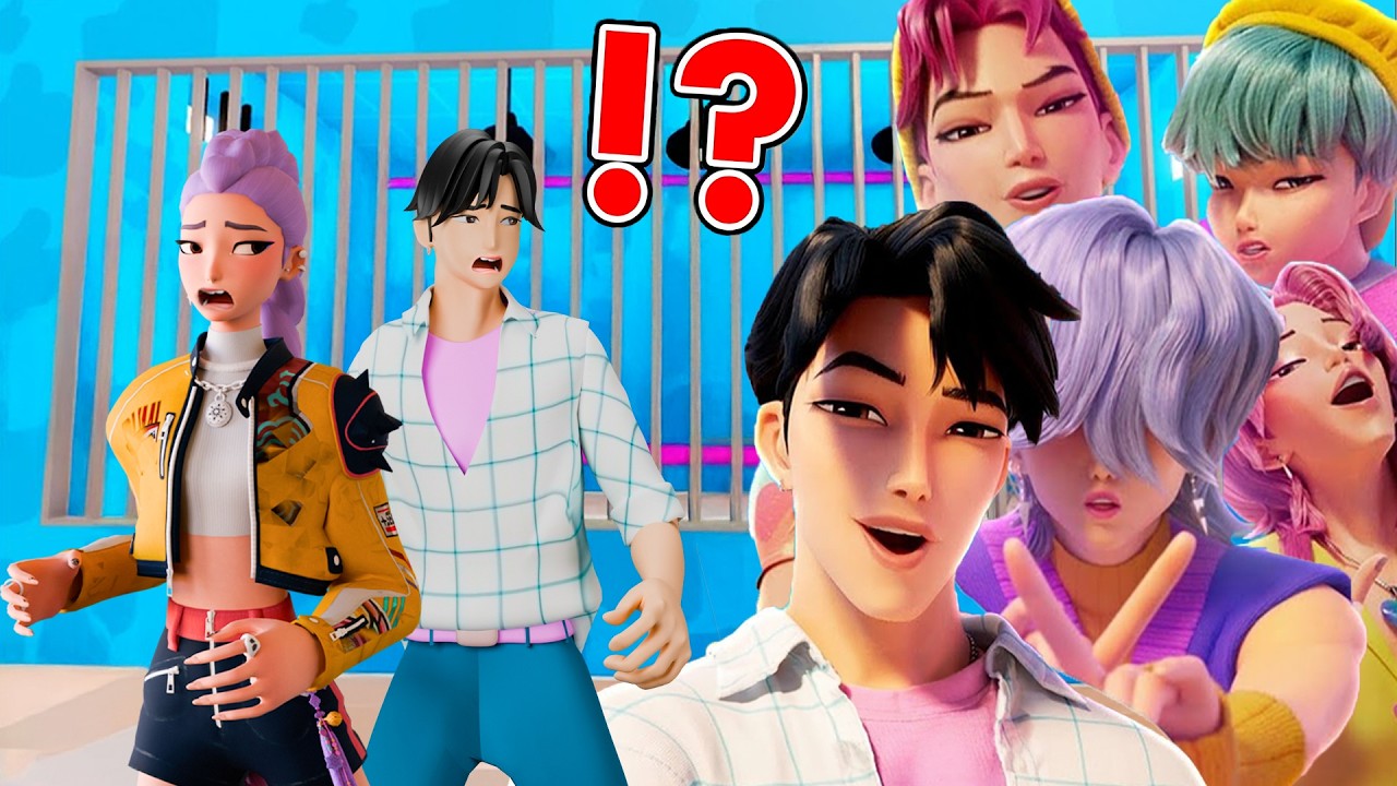 Rumi and Jinu Plays Escape Saja Boys Prison in Roblox (OBBY)