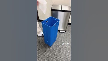 THIS TRASH CAN MATCHES MY AESTHETIC...