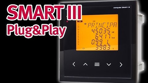 Regulador de energía reactiva Computer SMARTIII Plug & Play