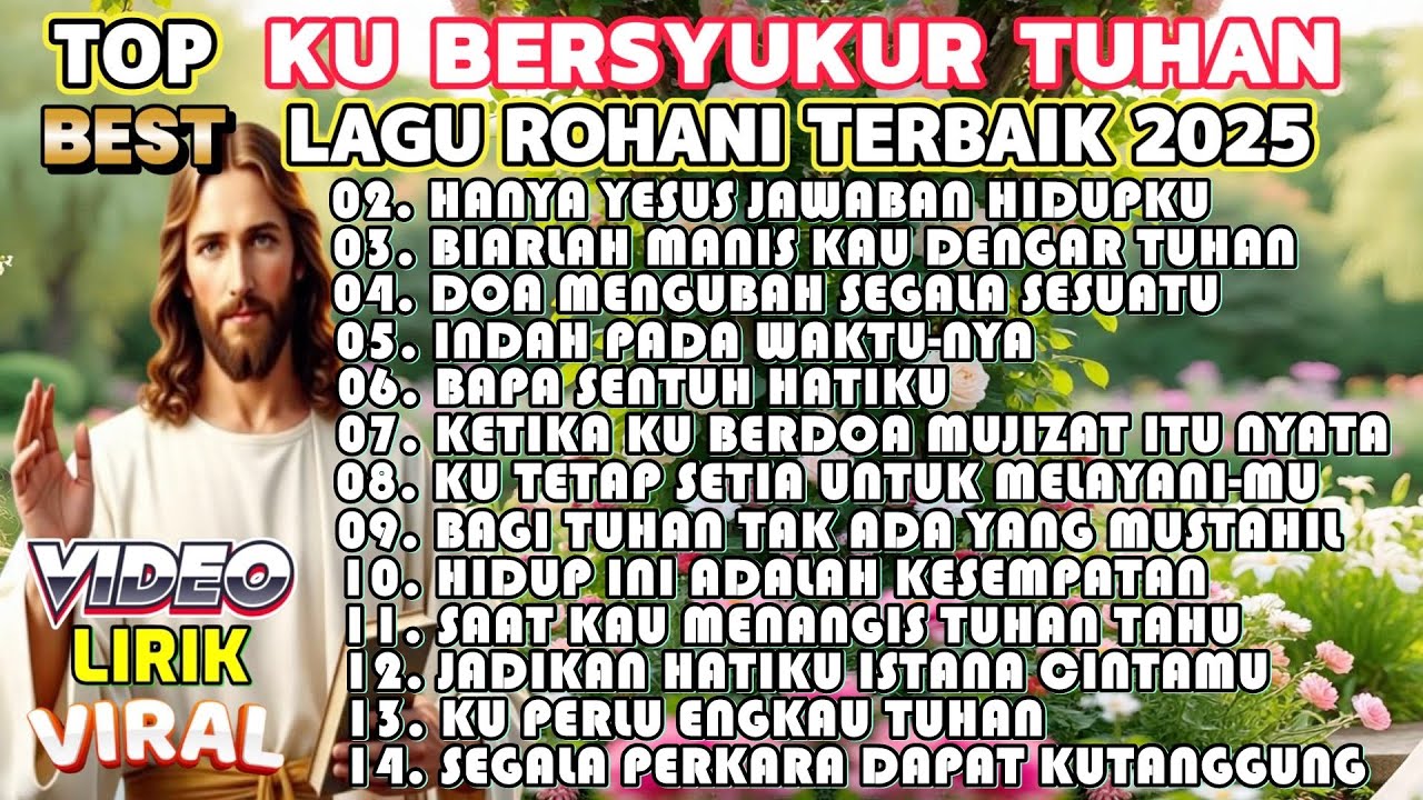 KU BERSYUKUR TUHAN - KUMPULAN LAGU PUJIAN ROHANI TERBAIK 2025