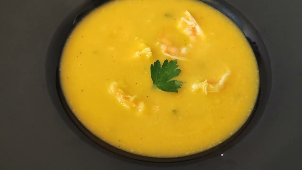 Velouté aux crevettes