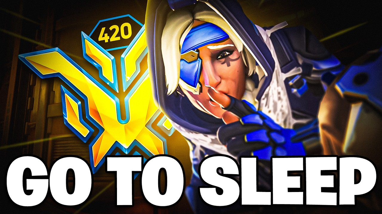 Fall Asleep While I Reach Top 500 As Ana | Overwatch 2