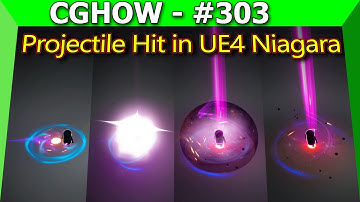 Creating Projectile Hit Effects in UE4 Niagara: Sneak Peek