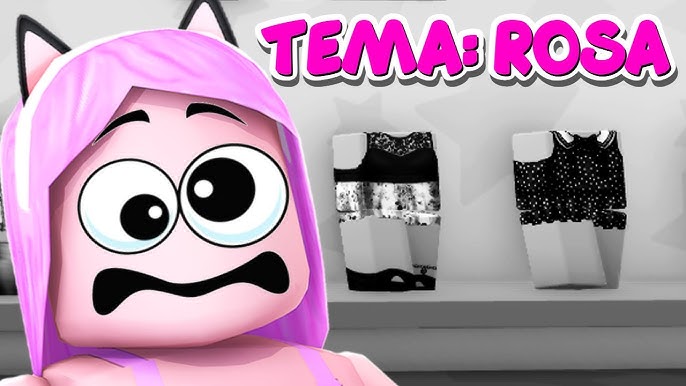 Roblox - SÓ PODE USAR ROSA NO FASHION FAMOUS 