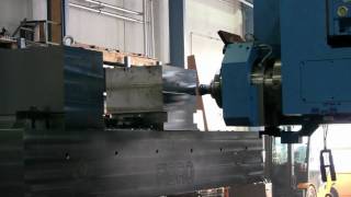 460 cm³/min Fräsen(milling) with Deepdrilling machine auf AUERBACH Tiefbohr-Fräsmaschine AX6 TLF