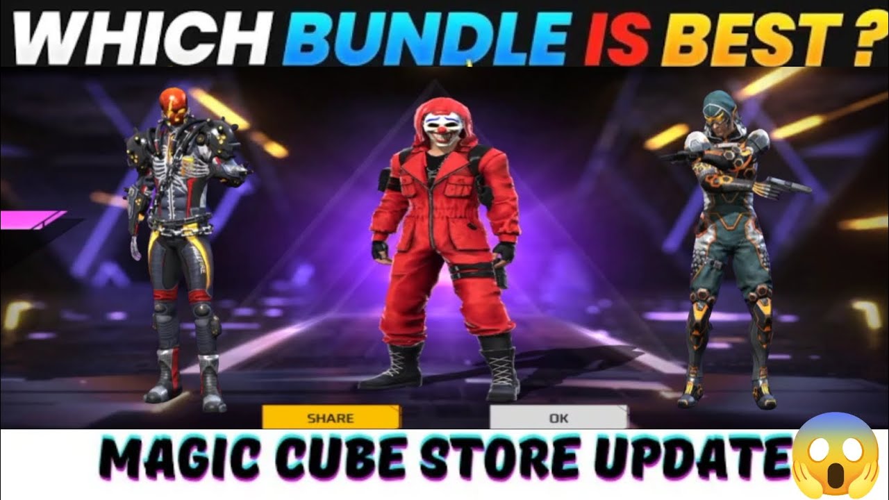 BEST BUNDLE IN MAGIC CUBE | FREE FIRE NEW EVENT | NEW MAGIC CUBE BUNDLE ...