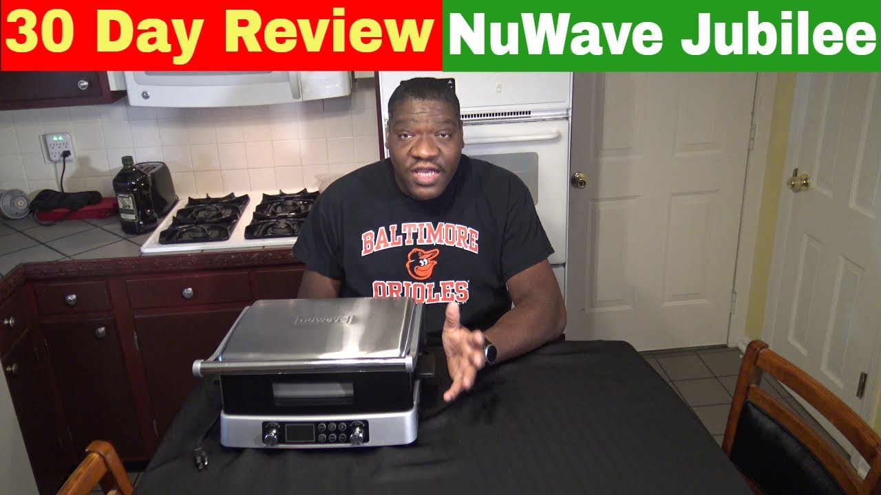 NuWave Jubilee Smokeless Grill 30 Day Review YouTube