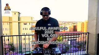 Soulful Amapiano Mix 2025 Vol 003  Mixed By Temosho Ngomane