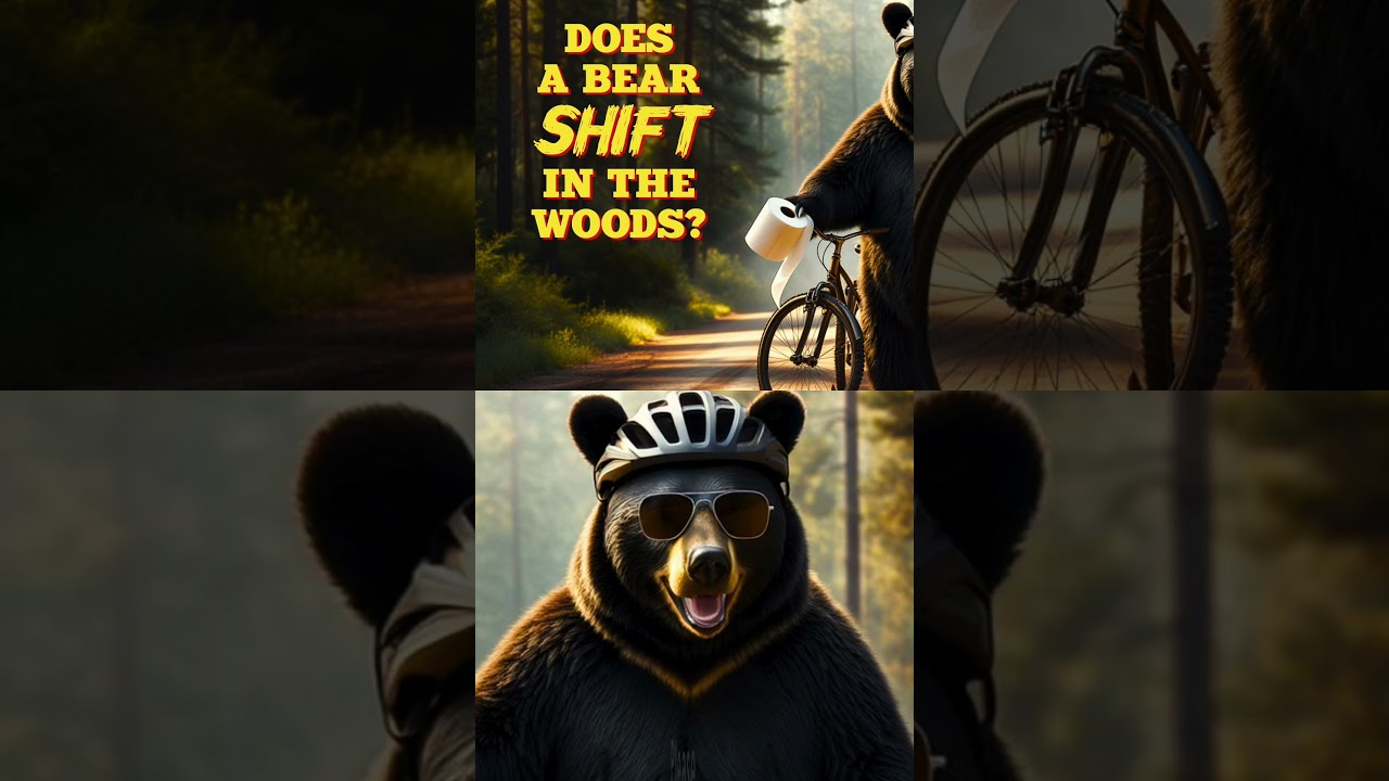 Bear Poop Bike Ride  The Woods, Rain, and a Short Trip! 
