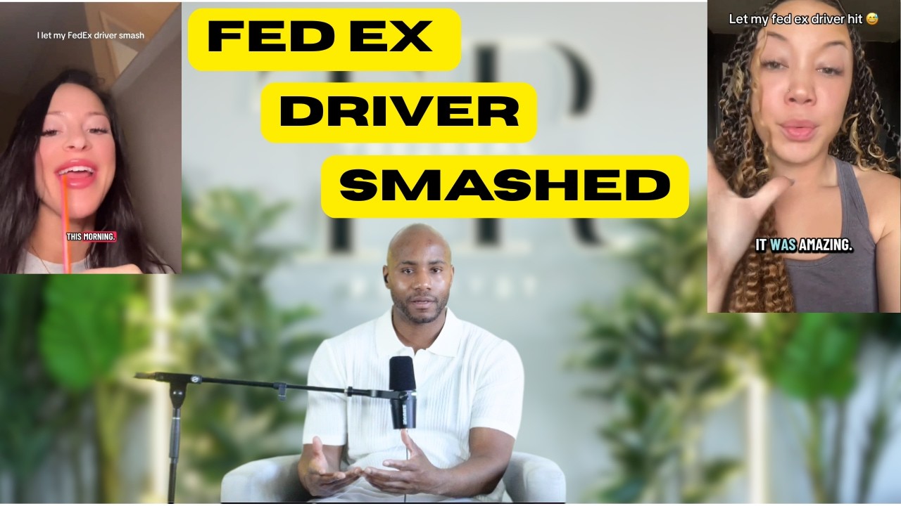 She Arch That Back For The Fed Ex Driver