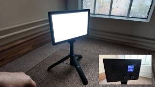 RALENO 9 LED Video Light with Mini Stand, 4000mAh Rechargeable Camera Light, 2500K-6500 - Review