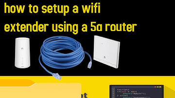 how to setup a wifi extender using a 5g router