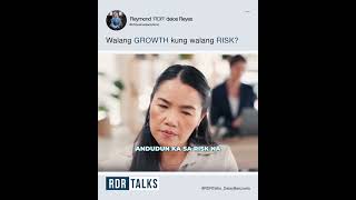 Walang GROWTH, Kulang Walang RISK | #rdrtalks