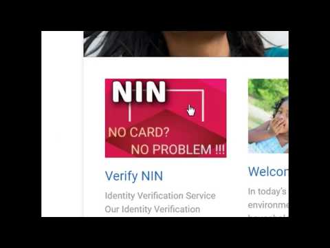 How To Verify NIN