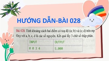 HƯỚNG DẪN BÀI 28