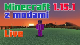 🔴 (zapis) LIVE 15/30 (Q&A)  - Minecraft 1.15.1 z modami - #05