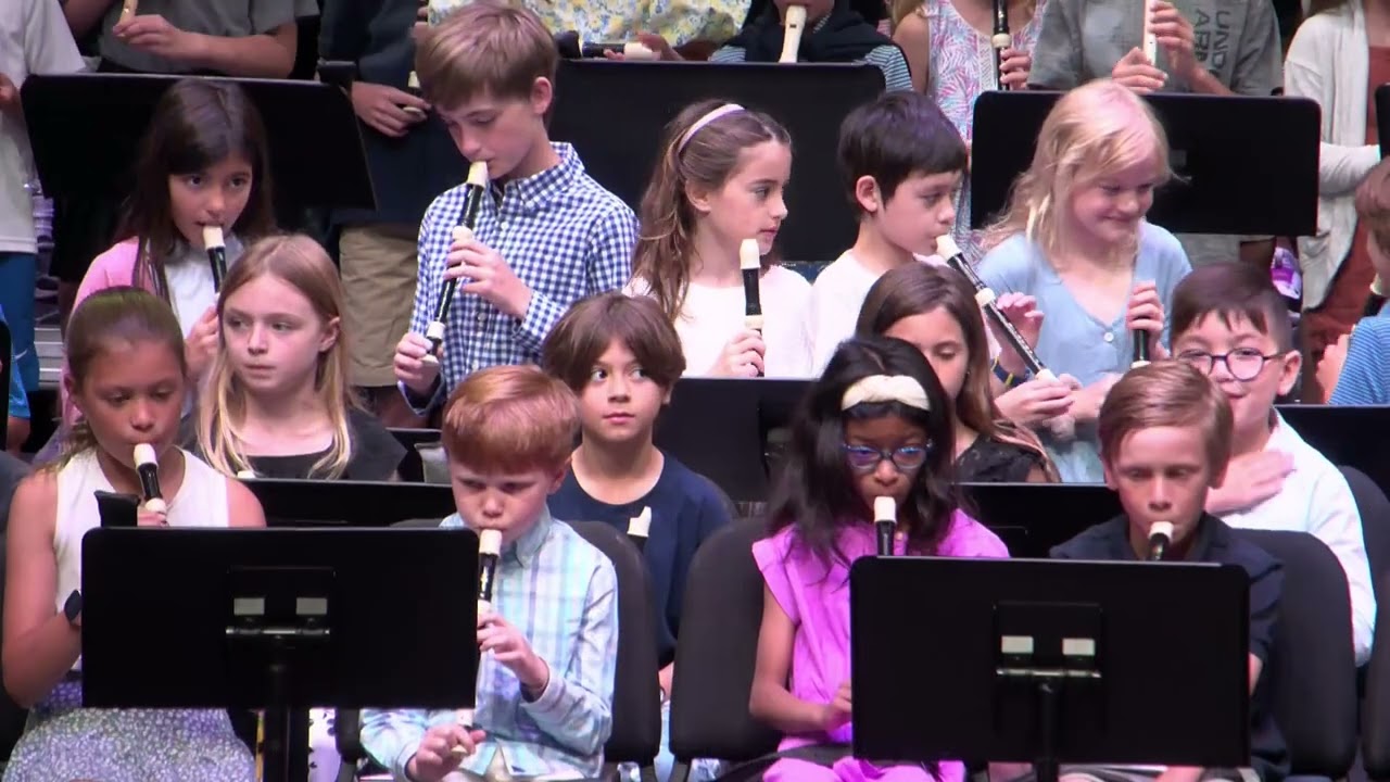 Bronxville 3rd Grade Recorder Concert - May 2023