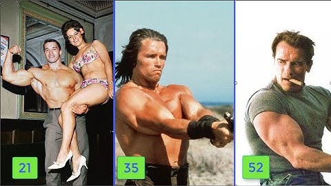 Arnold Schwarzenegger - From 1 to 73 years old - 1947 to 2020