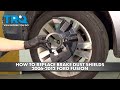 How to Replace Brake Dust Shields 2006-2012 Ford Fusion