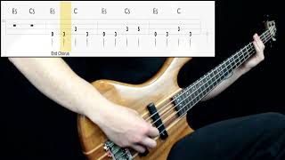 Nirvana - Something In The Way Bass Cover Play Along Tabs In Video 