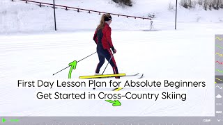 Beginner Cross Country Ski Lesson