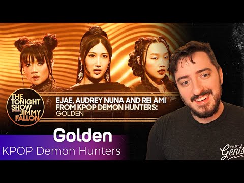 KPOP DEMON HUNTERS - "Golden" Jimmy Fallon Performance | REACTION