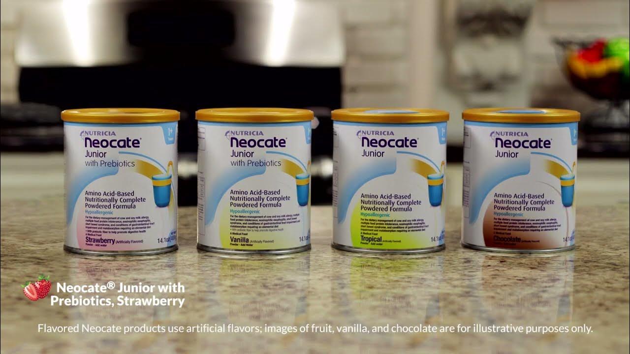 How to mix Nutricia Neocate Junior Medical Food? YouTube