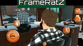 BARBERSHOP AND HAIRCUT SALON  Android Gameplay || Barbershop, haircut, shave, Simulator for Android screenshot 2