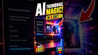 AI Thumbnail 1 Click 😱