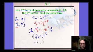 precalc ch. 8 section 3