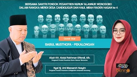 CANDIGUGUR BERSHOLAWAT BERSAMA BABUL MUSTHOFA - PEKALONGAN