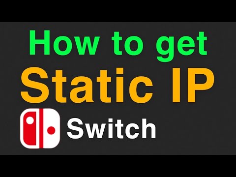 Nintendo Switch How to Get Static IP Address NEW!