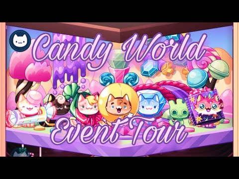 Candy World ~ Event Tour Cat Game The Cats Collector