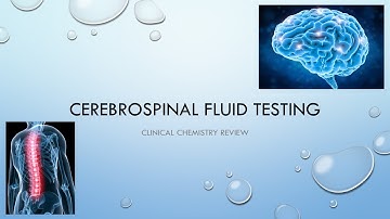 CSF testing