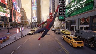 Marvel's Spider Man 2 - Zero Assist Web-Swinging Gameplay | The Amazing 2 Suit