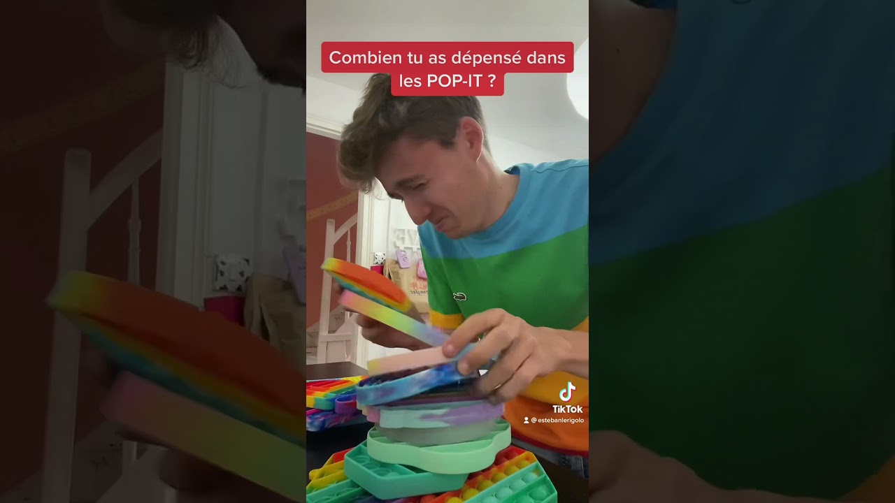 1000€ dans des pop-it